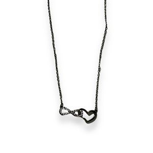 Heart and Infinity Necklace
